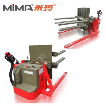 Sheet Material flip and clamp truck