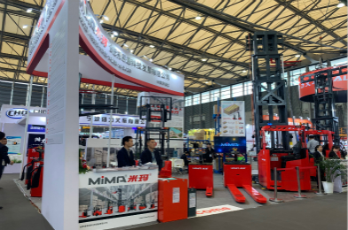 MIMA ELectric Forklift at Shanghai CeMat 2019