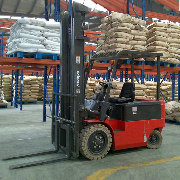 Electric forklift worked more than 6 years