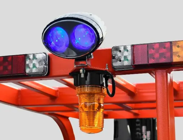 MKA Series-Electric Counterbalance Forklift- Blue safety light