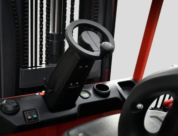 MKA Series-Electric Counterbalance Forklift- steering wheel