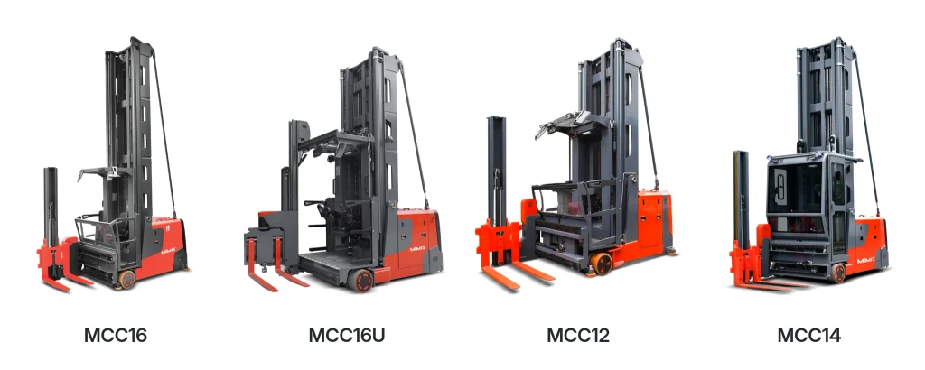 MiMA MCC Series Man-Up Turret Trucks